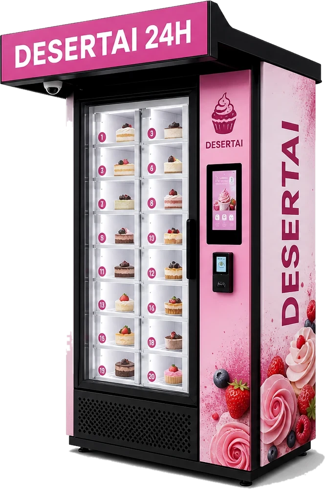CakeVend — desertų automatas