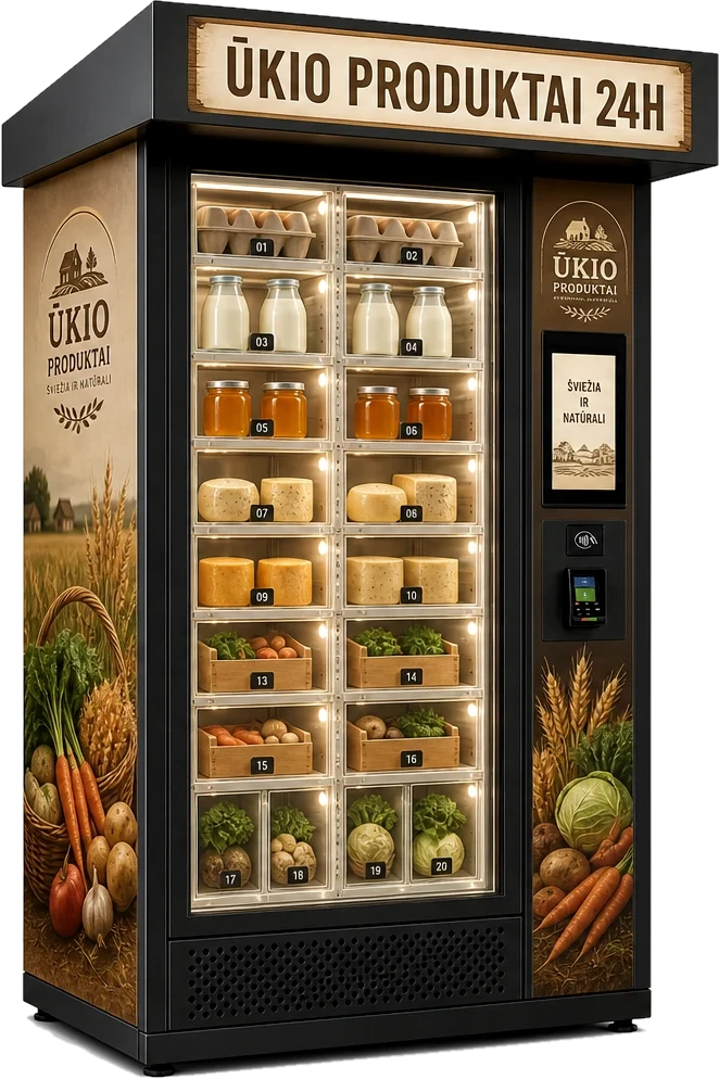 FarmVend — ūkininkų produkcijos automatas