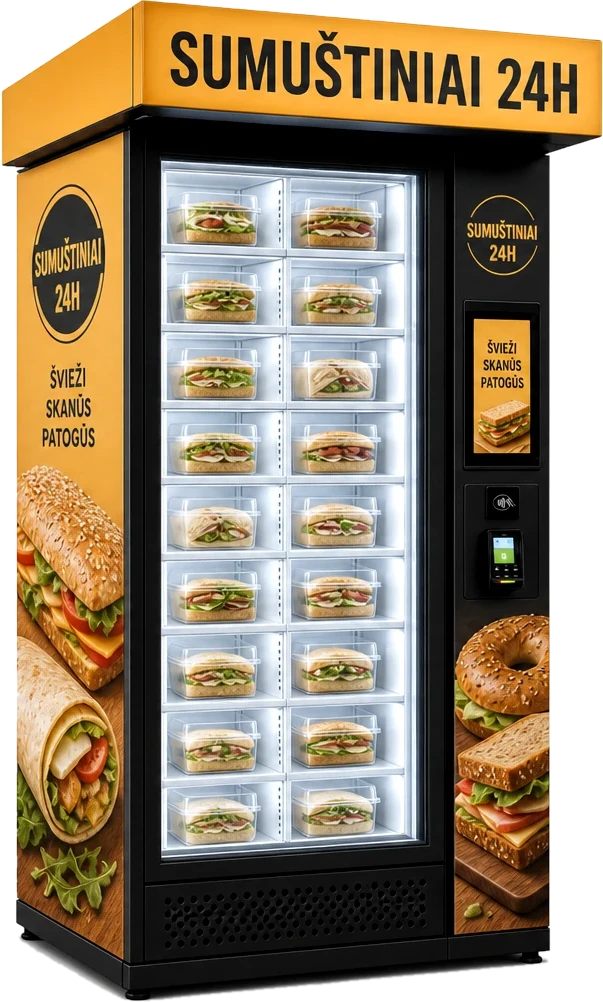 SandwichVend — sumuštinių automatas